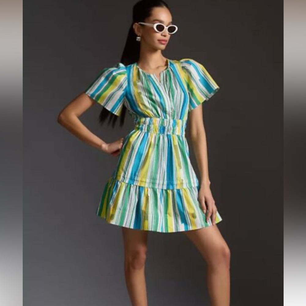 NWT Anthropologie Somerset Mini in Maize Size 2X